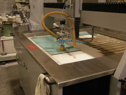 Sanders Waterjet View