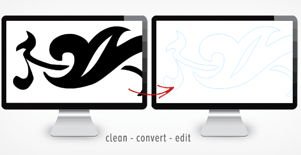Clean, Convert and Edit With Scan2CAD