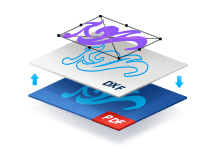 DXF to PDF Layers Visual