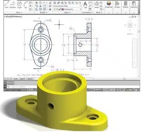 DWG for mechanical engineering