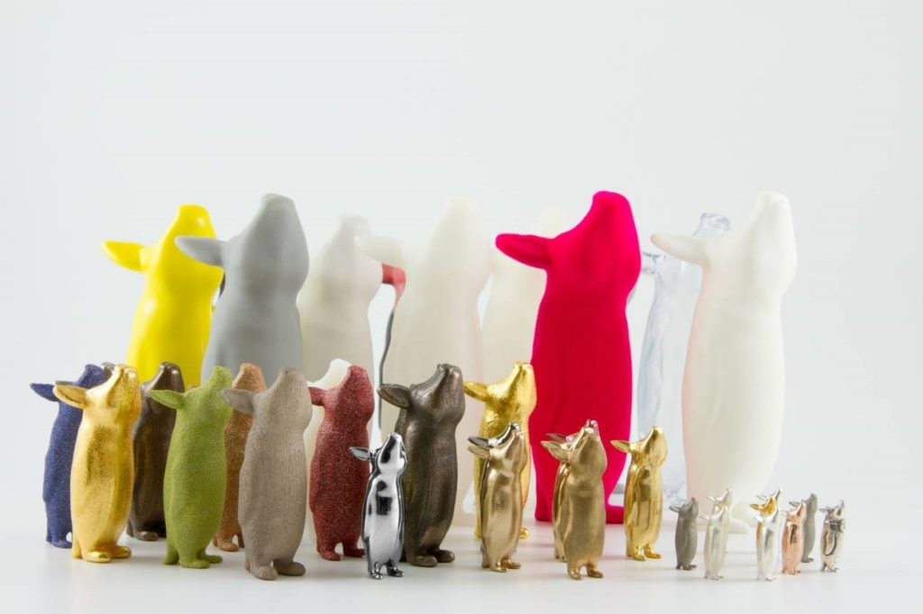3D printed figures from Materialise