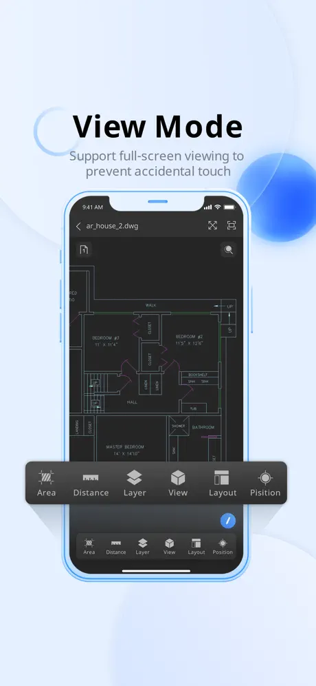 ZWCAD Mobile app screenshot