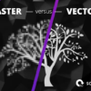 Raster versus Vector Banner