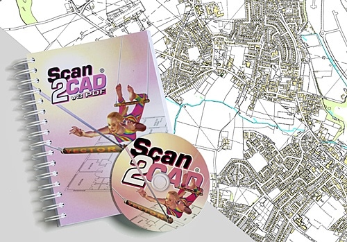 Scan2CAD v8 on a CD-ROM