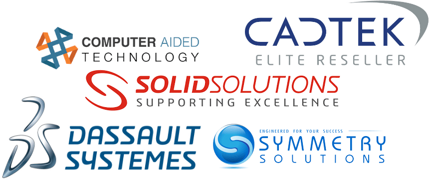 Examples of SolidWorks blog logos