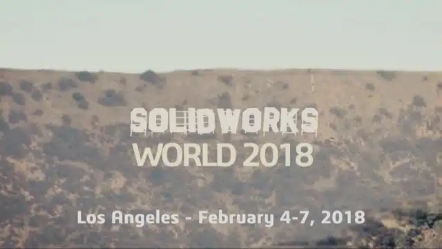 SolidWorks World 2018 advert
