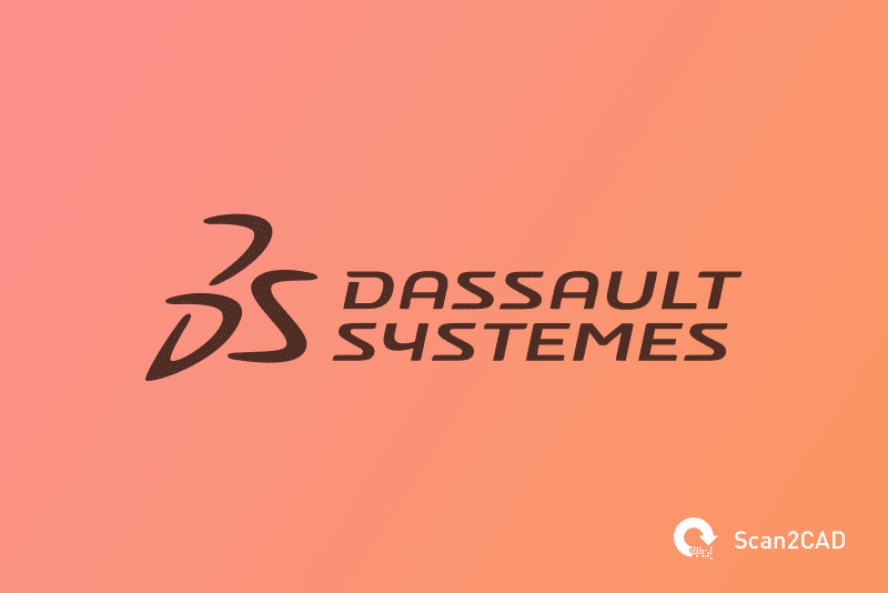 Dassault Systemes Logo on Gradient