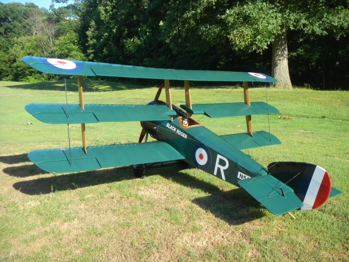 Sopwith Triplane Completed Model