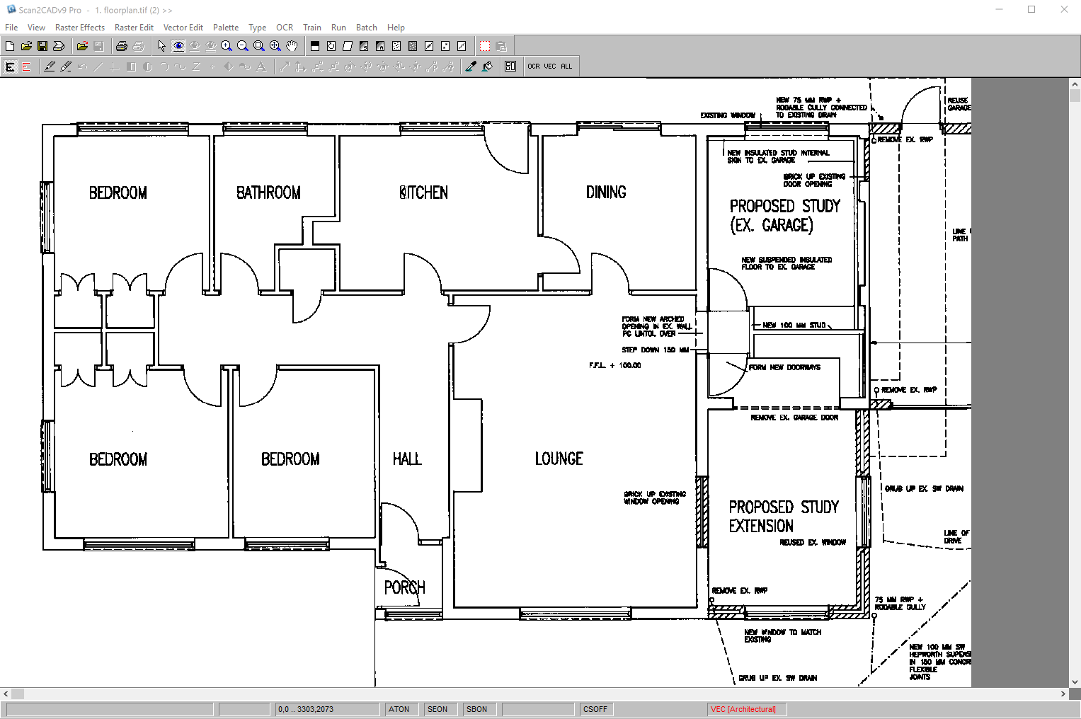 Animation Converting Image in Scan2CAD