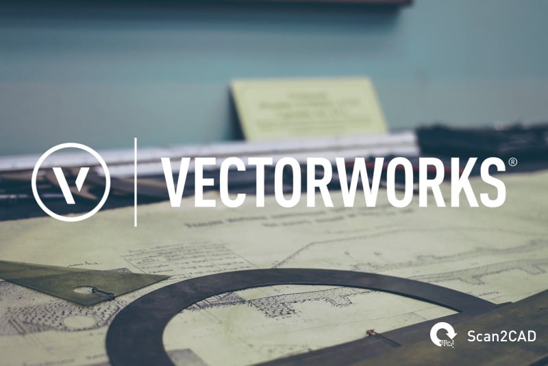 Paper Drawing with Vectorworks Logo