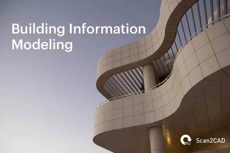 Sky with Building and Building Information Modeling