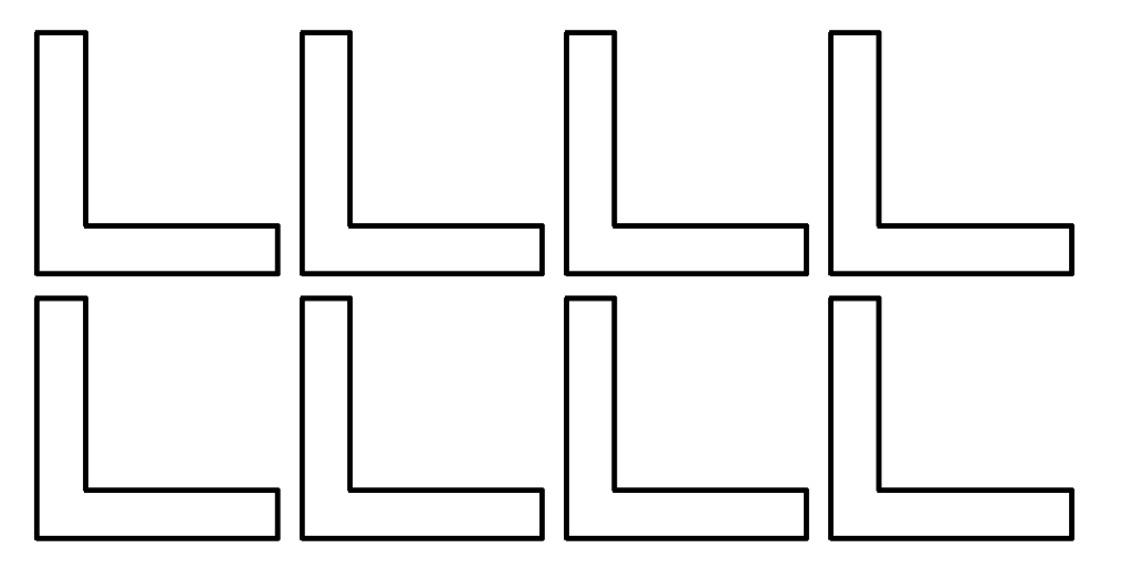 Simple nesting without optimization