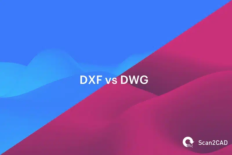 Wave Background - DXF vs DWG