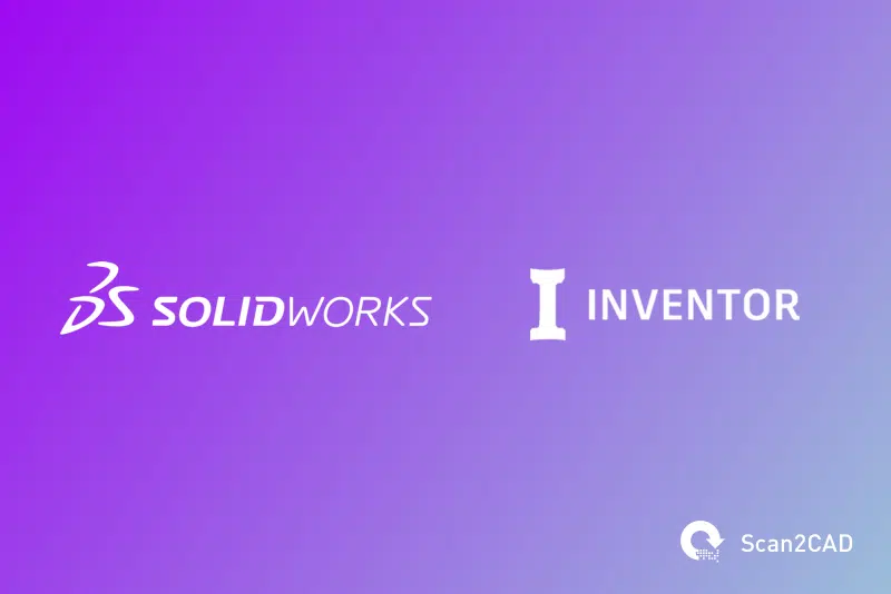 SolidWorks and Inventor Software logos