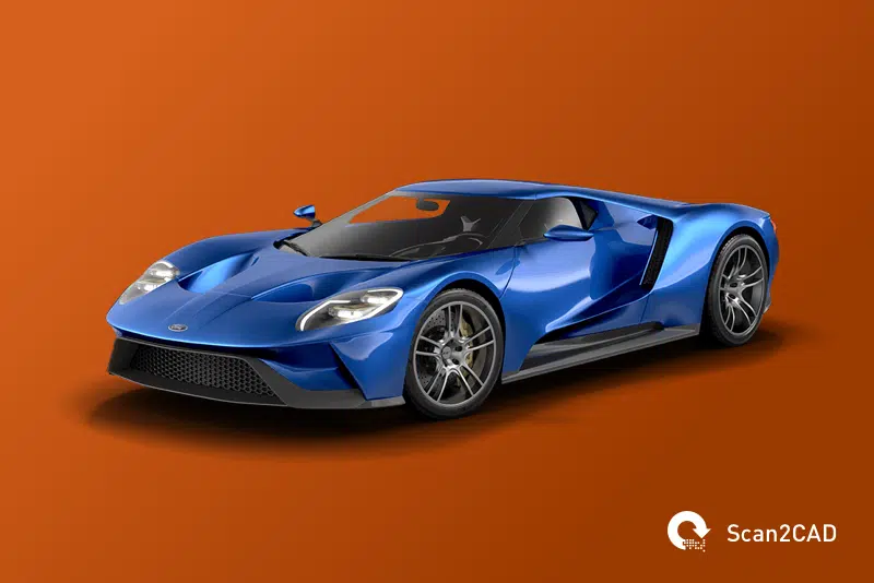 Ford GT car 3D CAD model