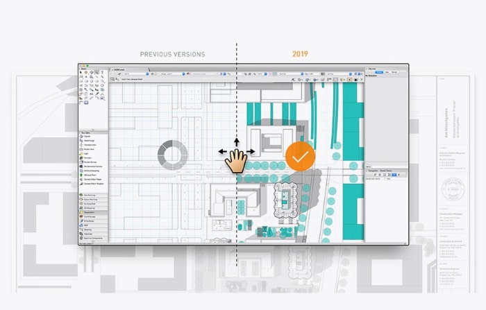 Vectorworks 2019 graphics module support for sheet layers