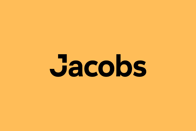 Jacobs logo on yellow