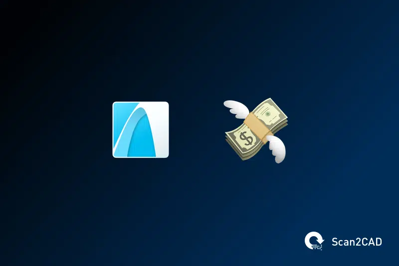 ArchiCAD application icon and cash emoji