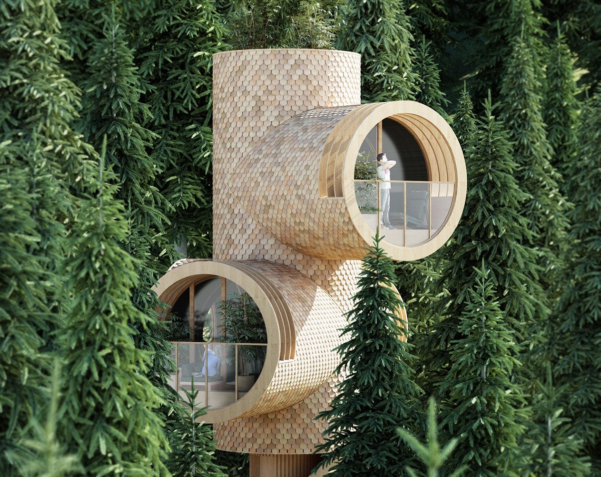 Baumbau Treehouse Concept