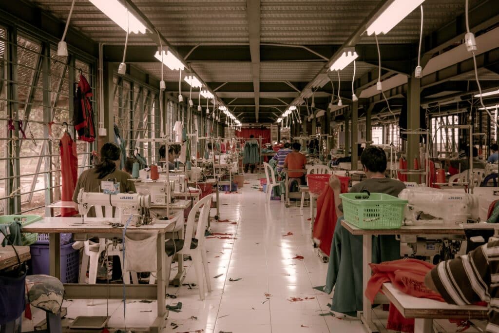 garment production factory