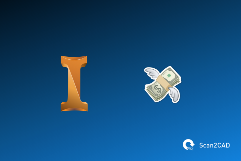 Inventor logo, flyng cash emoji