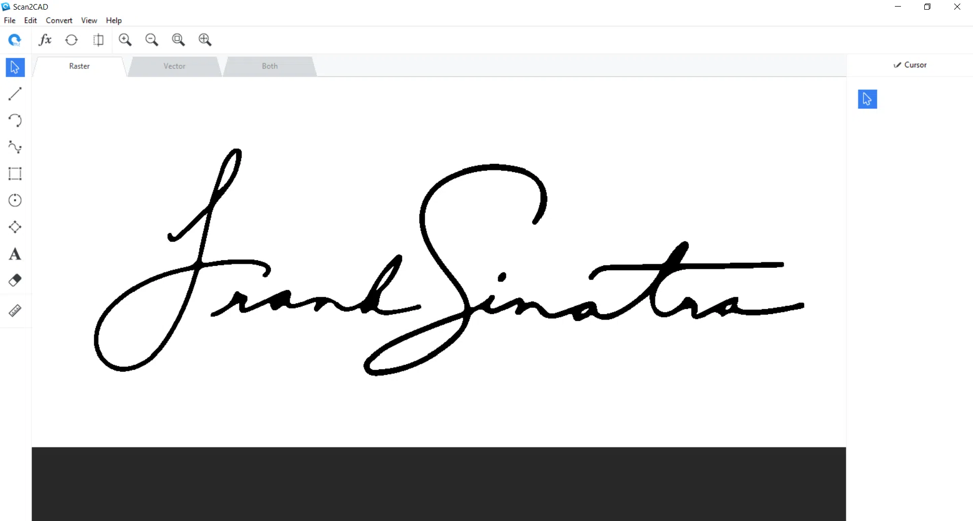 Frank Sinatra signature