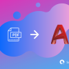 How to Convert PDF to DWG in AutoCAD 2023 pdf to autocad icon