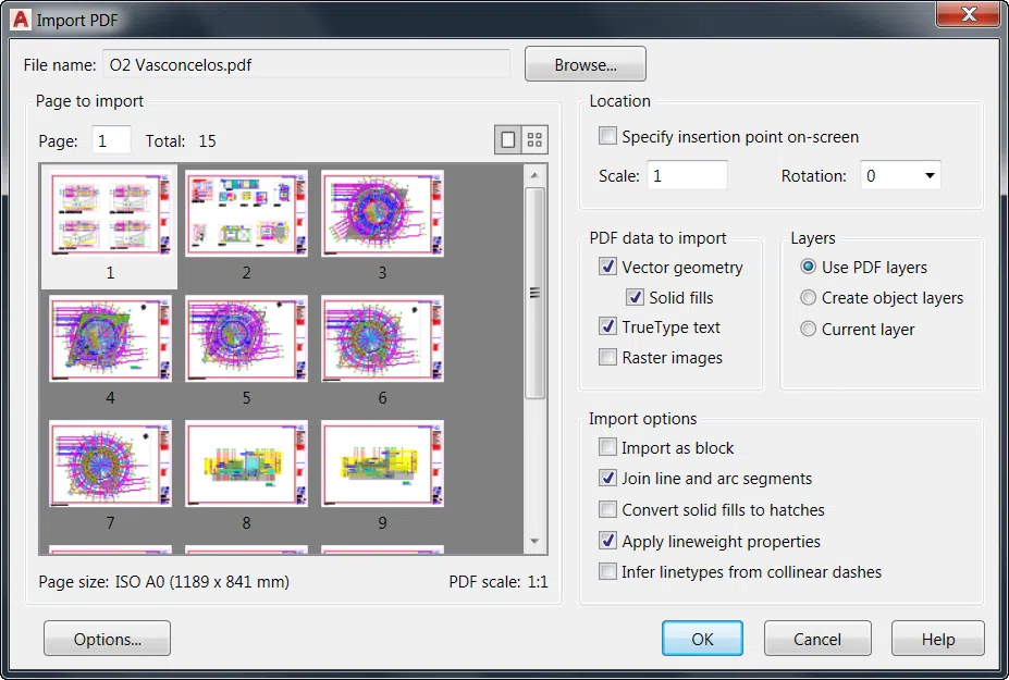 import a file into Inventor