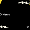 CAD News - yellow and white shapes on black background