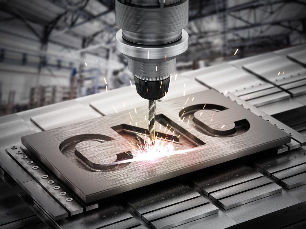 The typical CNC process