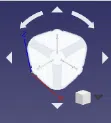 FreeCAD navigator cluster