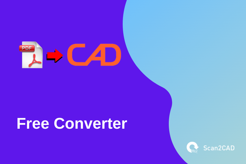 Pdf to cad converter free, blue and violet graphics