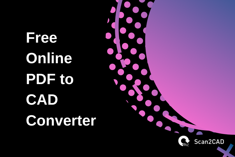 free online pdf to cad converter, black pink graphics
