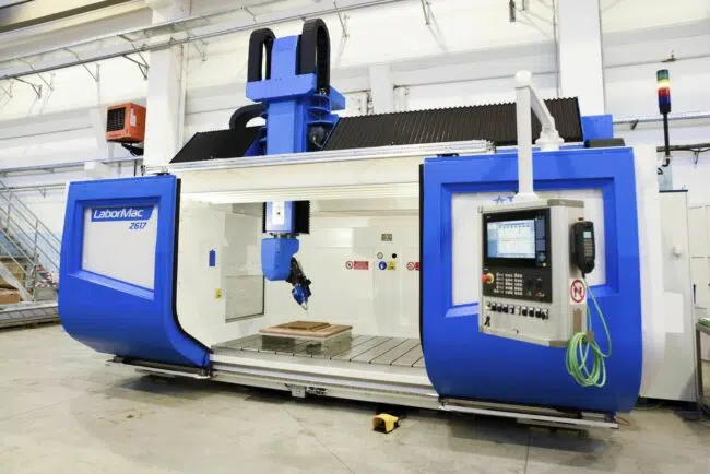 5-axis labormac cnc milling machine