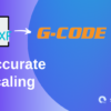 converting dxf g-code with accurate scaling blue violet graphics