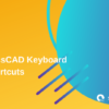 bricscad keyboard shortcuts, yellow orange blue graphics