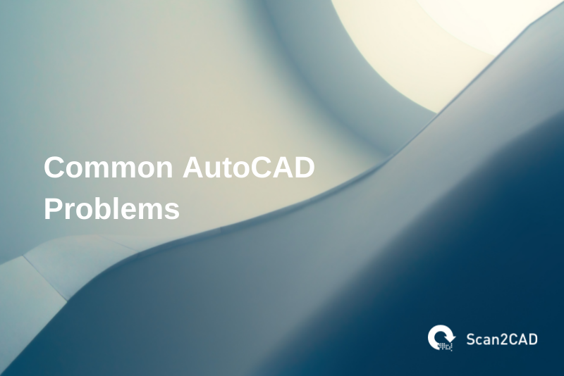 common autocad problems, blue gray graphics