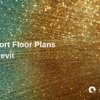 import floor plans to revit green gold graphics