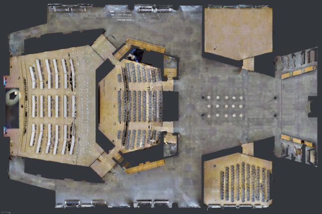 High-resolution floor plan image