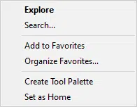 Create Tool Palette Menu in AutoCAD