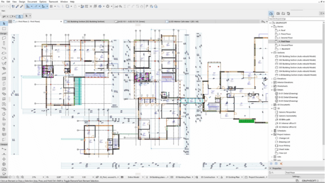 ArchiCAD User Interface