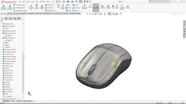 Mouse 3D CAD model