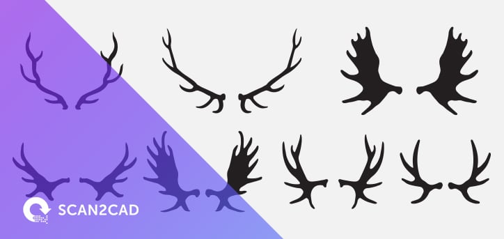 Antlers, Free DXF Files